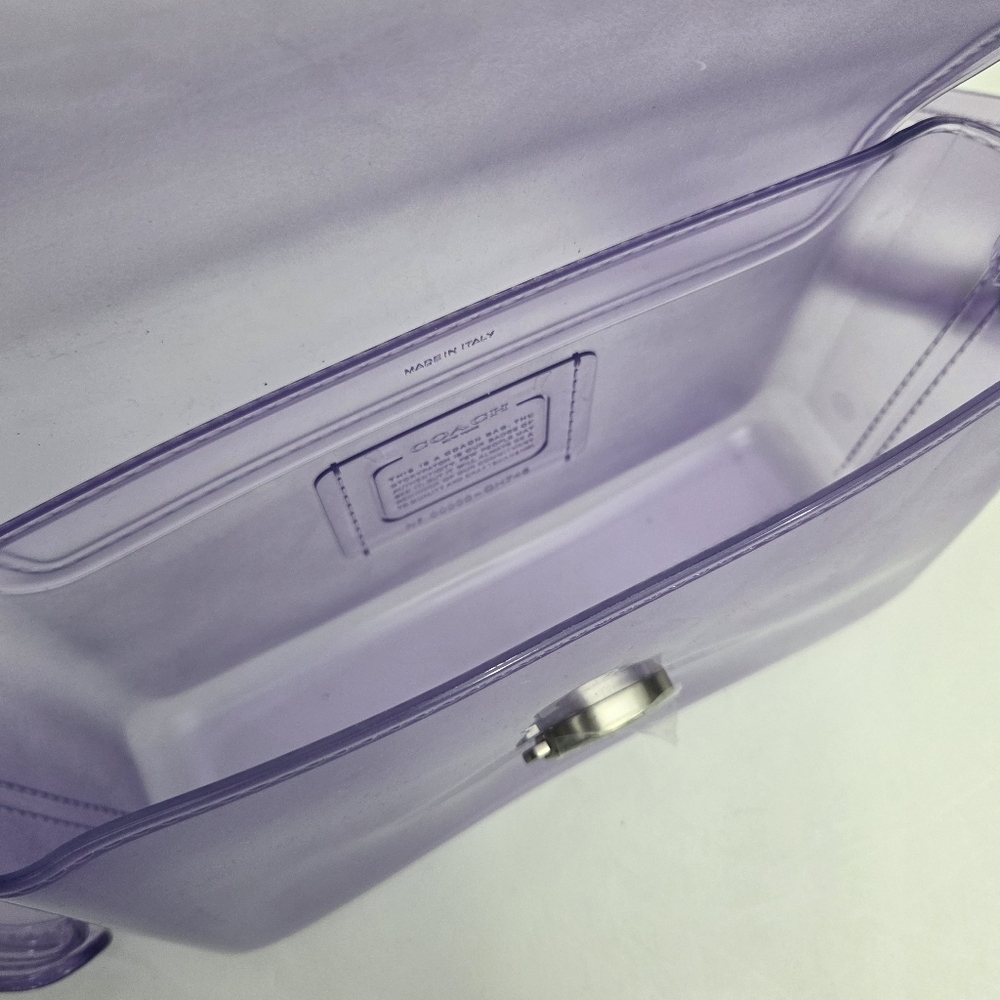 NEW COACH JELLY TABBY BAG - LIGHT VIOLET PURPLE - Picture 8 of 12